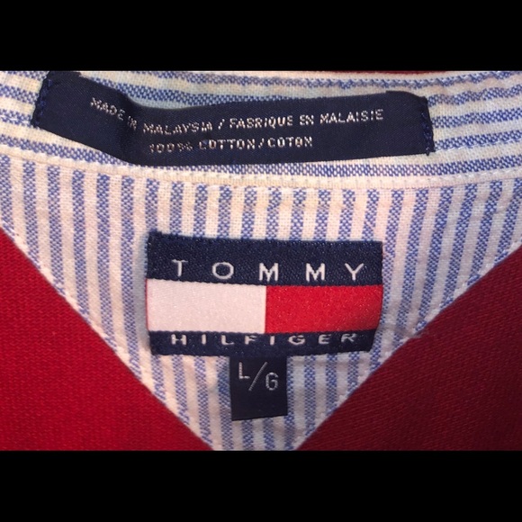 Tommy Hilfiger Vintage Shirt Lot-2pcs. - Picture 6 of 7